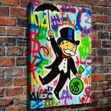 Monopoly HD Canvas Print Home Decor Paintings Wall Art Pictures