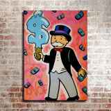 Monopoly HD Canvas Print Home Decor Paintings Wall Art Pictures