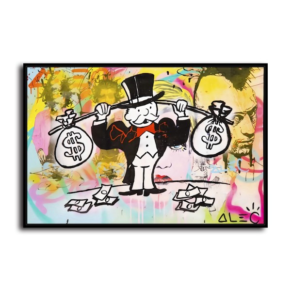 Monopoly HD Canvas Print Home Decor Paintings Wall Art Pictures