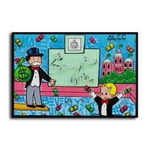 Monopoly HD Canvas Print Home Decor Paintings Wall Art Pictures