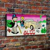 Monopoly HD Canvas Print Home Decor Paintings Wall Art Pictures