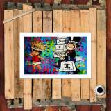 Monopoly HD Canvas Print Home Decor Paintings Wall Art Pictures