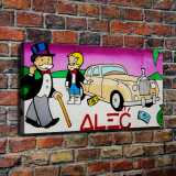 Monopoly HD Canvas Print Home Decor Paintings Wall Art Pictures