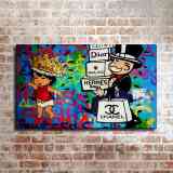 Monopoly HD Canvas Print Home Decor Paintings Wall Art Pictures