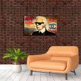 Karl Lagerfeld HD Canvas Print Home Decor Paintings Wall Art Pictures