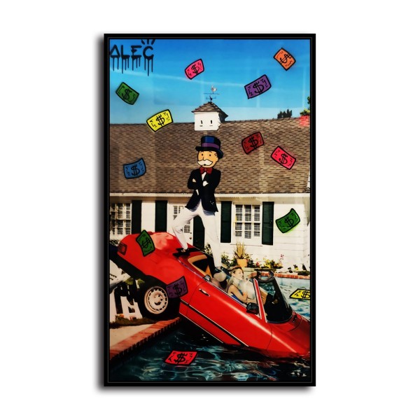 Monopoly HD Canvas Print Home Decor Paintings Wall Art Pictures