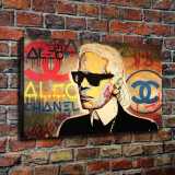 Karl Lagerfeld HD Canvas Print Home Decor Paintings Wall Art Pictures