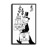 Monopoly HD Canvas Print Home Decor Paintings Wall Art Pictures