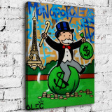 Monopoly HD Canvas Print Home Decor Paintings Wall Art Pictures