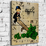 Monopoly HD Canvas Print Home Decor Paintings Wall Art Pictures