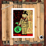 Monopoly HD Canvas Print Home Decor Paintings Wall Art Pictures