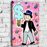 Monopoly HD Canvas Print Home Decor Paintings Wall Art Pictures