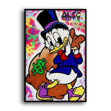 Scrooge McDuck HD Canvas Print Home Decor Paintings Wall Art Pictures