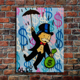 Monopoly HD Canvas Print Home Decor Paintings Wall Art Pictures