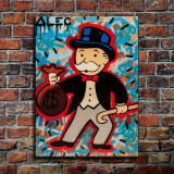 Monopoly HD Canvas Print Home Decor Paintings Wall Art Pictures