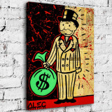 Monopoly HD Canvas Print Home Decor Paintings Wall Art Pictures