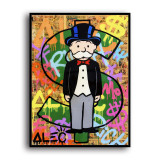 Monopoly HD Canvas Print Home Decor Paintings Wall Art Pictures