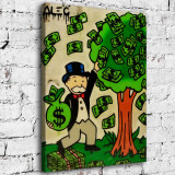 Monopoly HD Canvas Print Home Decor Paintings Wall Art Pictures