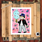 Monopoly HD Canvas Print Home Decor Paintings Wall Art Pictures