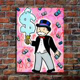 Monopoly HD Canvas Print Home Decor Paintings Wall Art Pictures