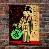 Monopoly HD Canvas Print Home Decor Paintings Wall Art Pictures