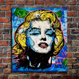 Marilyn Monroe HD Canvas Print Home Decor Paintings Wall Art Pictures