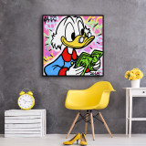 Scrooge McDuck HD Canvas Print Home Decor Paintings Wall Art Pictures