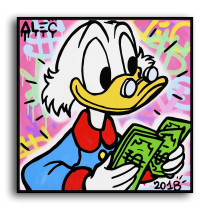 Scrooge McDuck HD Canvas Print Home Decor Paintings Wall Art Pictures