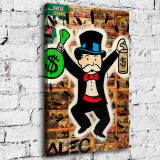 Monopoly HD Canvas Print Home Decor Paintings Wall Art Pictures