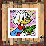 Scrooge McDuck HD Canvas Print Home Decor Paintings Wall Art Pictures