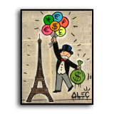 Monopoly HD Canvas Print Home Decor Paintings Wall Art Pictures