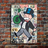 Monopoly HD Canvas Print Home Decor Paintings Wall Art Pictures