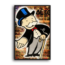 Monopoly HD Canvas Print Home Decor Paintings Wall Art Pictures