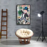 Monopoly HD Canvas Print Home Decor Paintings Wall Art Pictures