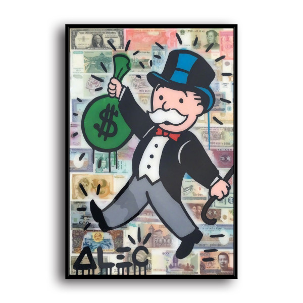 Monopoly HD Canvas Print Home Decor Paintings Wall Art Pictures