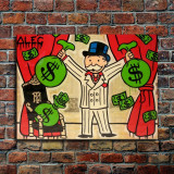 Monopoly HD Canvas Print Home Decor Paintings Wall Art Pictures