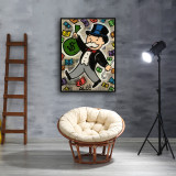 Monopoly HD Canvas Print Home Decor Paintings Wall Art Pictures