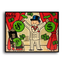 Monopoly HD Canvas Print Home Decor Paintings Wall Art Pictures