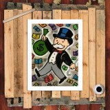 Monopoly HD Canvas Print Home Decor Paintings Wall Art Pictures