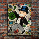 Monopoly HD Canvas Print Home Decor Paintings Wall Art Pictures