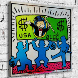 Monopoly HD Canvas Print Home Decor Paintings Wall Art Pictures