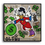 Scrooge McDuck HD Canvas Print Home Decor Paintings Wall Art Pictures