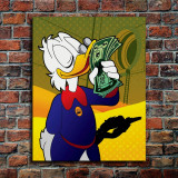 Scrooge McDuck HD Canvas Print Home Decor Paintings Wall Art Pictures