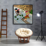 Monopoly HD Canvas Print Home Decor Paintings Wall Art Pictures