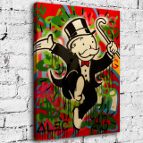 Monopoly HD Canvas Print Home Decor Paintings Wall Art Pictures