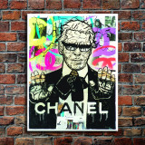 Karl Lagerfeld HD Canvas Print Home Decor Paintings Wall Art Pictures