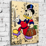 Scrooge McDuck HD Canvas Print Home Decor Paintings Wall Art Pictures