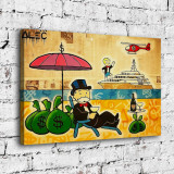 Monopoly HD Canvas Print Home Decor Paintings Wall Art Pictures