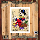 Scrooge McDuck HD Canvas Print Home Decor Paintings Wall Art Pictures