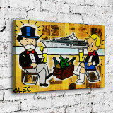 Monopoly HD Canvas Print Home Decor Paintings Wall Art Pictures